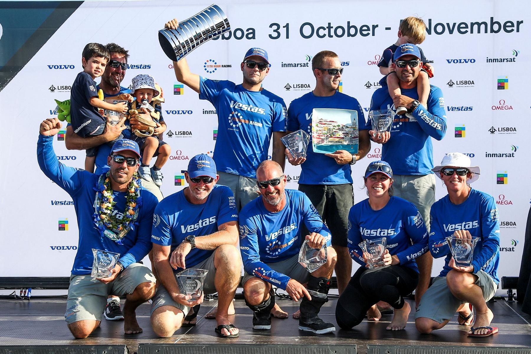 K1600 216363 Volvo Ocean Race 2017 18 Vestas 11th Hour Racing gewinnt Auftaktetappe