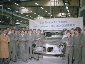K1600 142048 The Volvo Cars plant in Torslanda in 1964