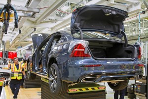 230916 Volvo s new manufacturing plant in South Carolina USA