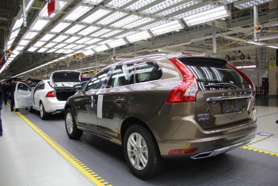 K1600 154378 Production of the Volvo S60L and XC60 at the plant in Chengdu China
